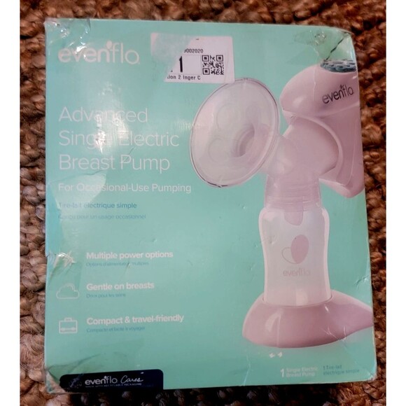 EVENFLO ADVANCED SINGLE ELECTRIC BREAST PUMP Occasional Use Pumping *NEW in box - Picture 12 of 12